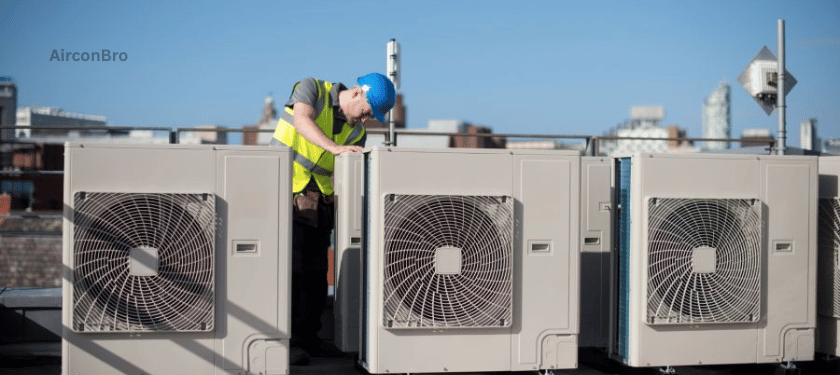 commercial aircon servicing for office buildings in Kuala Lumpur