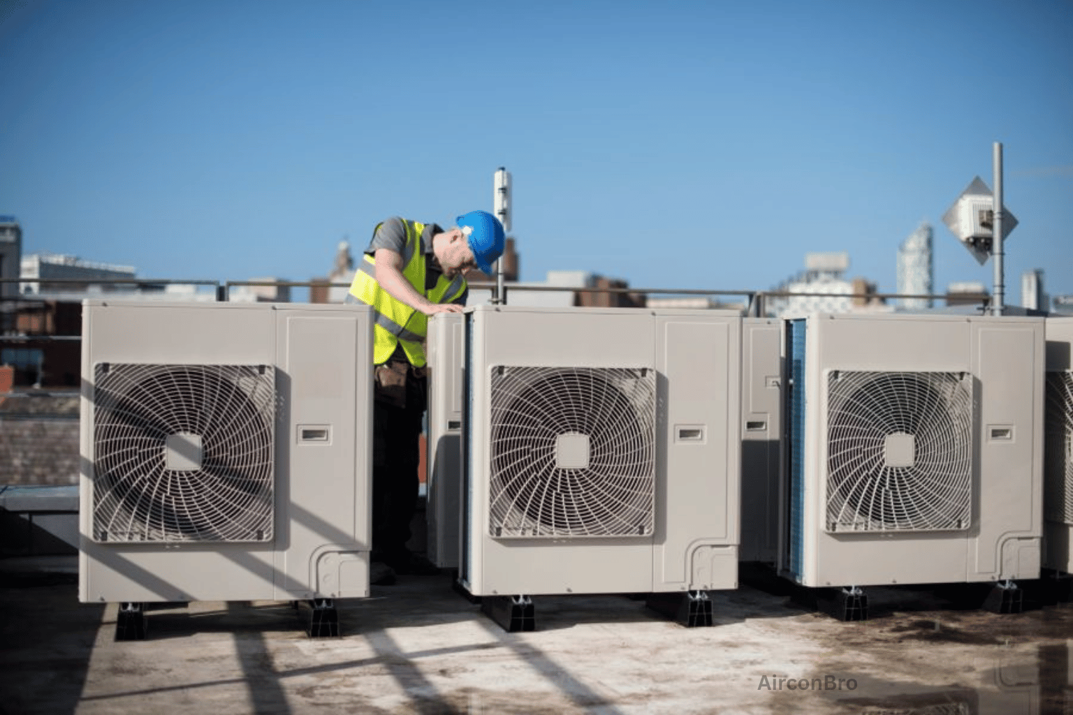 commercial aircon service for office buildings in Kuala Lumpur